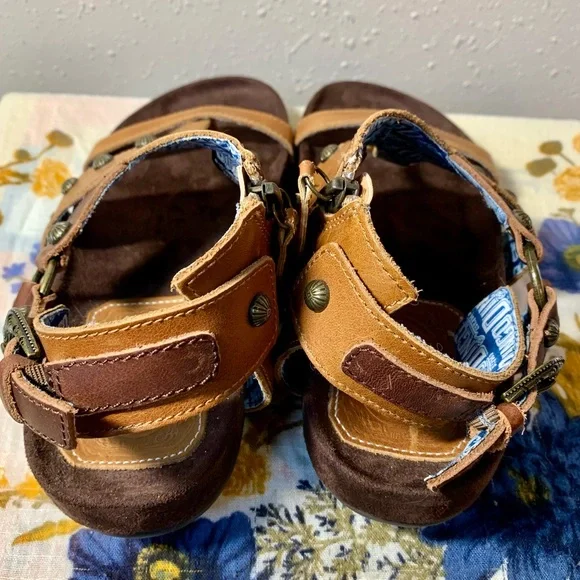 Dingo Sage Brush Leather Sandals Size 8 - Picture 9 of 12